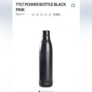 TYLT Black and Pink Power Bottle